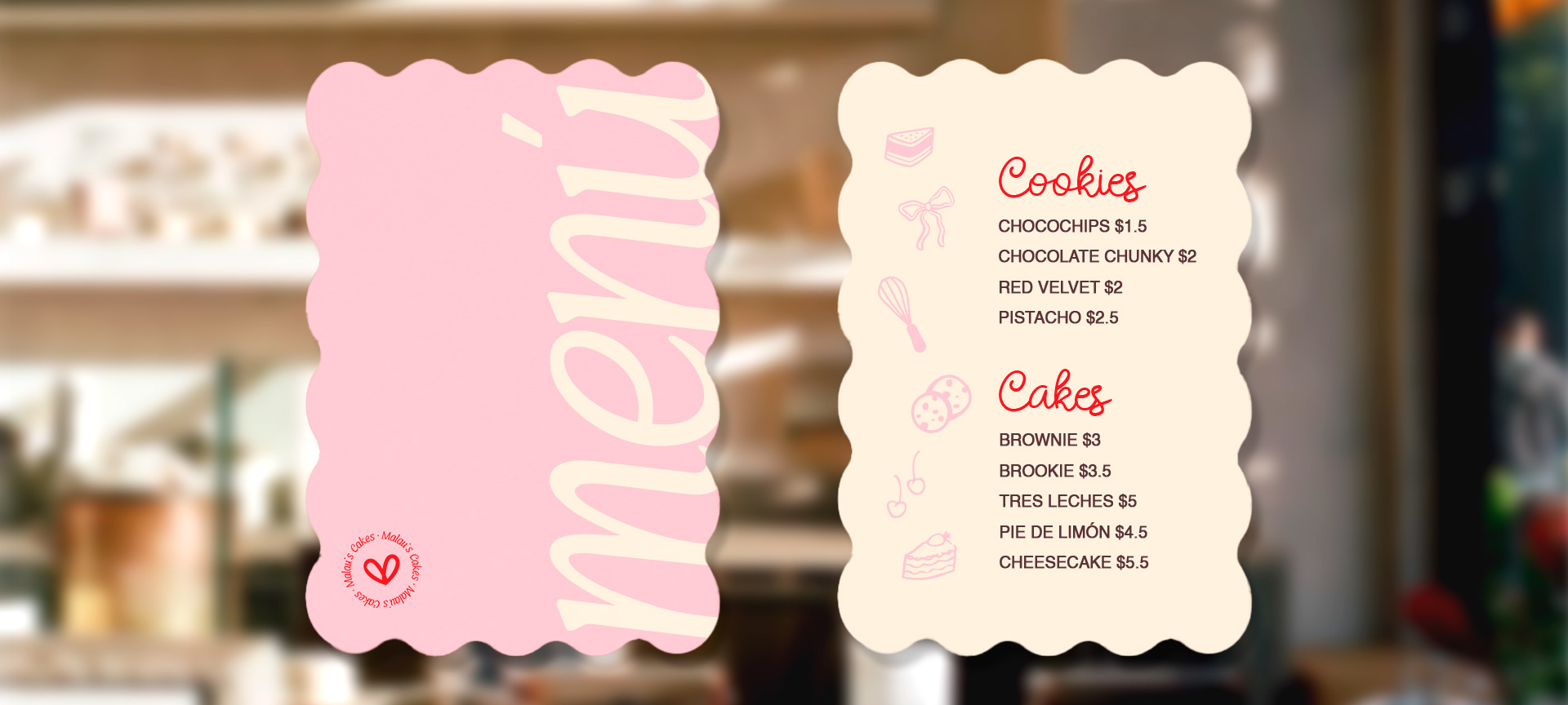 Stationery design of letterhead and business cards for the company Anders on top of a blurred photo of a house interior.