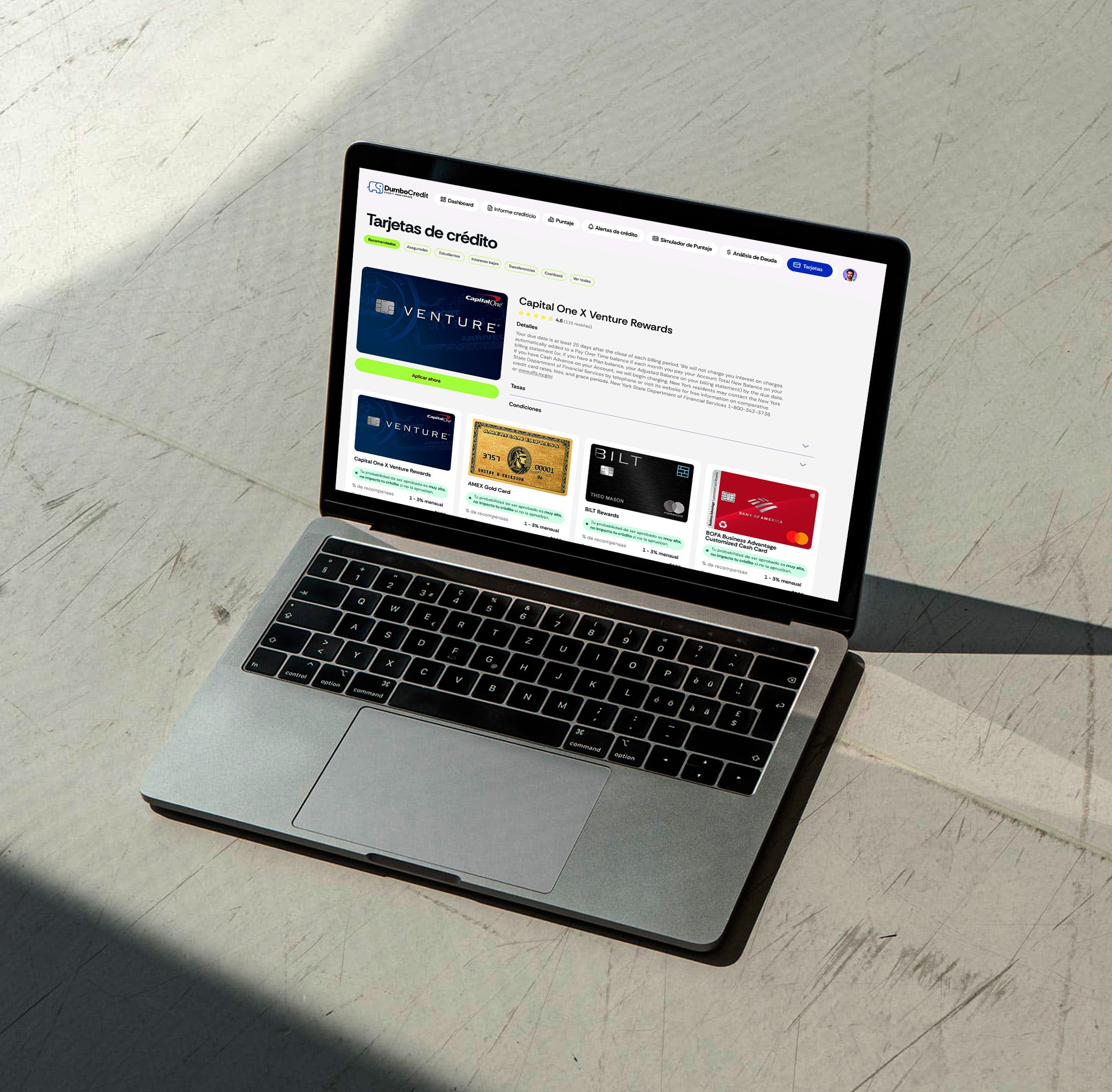 Stationery design of letterhead and business cards for the company Anders on top of a blurred photo of a house interior.