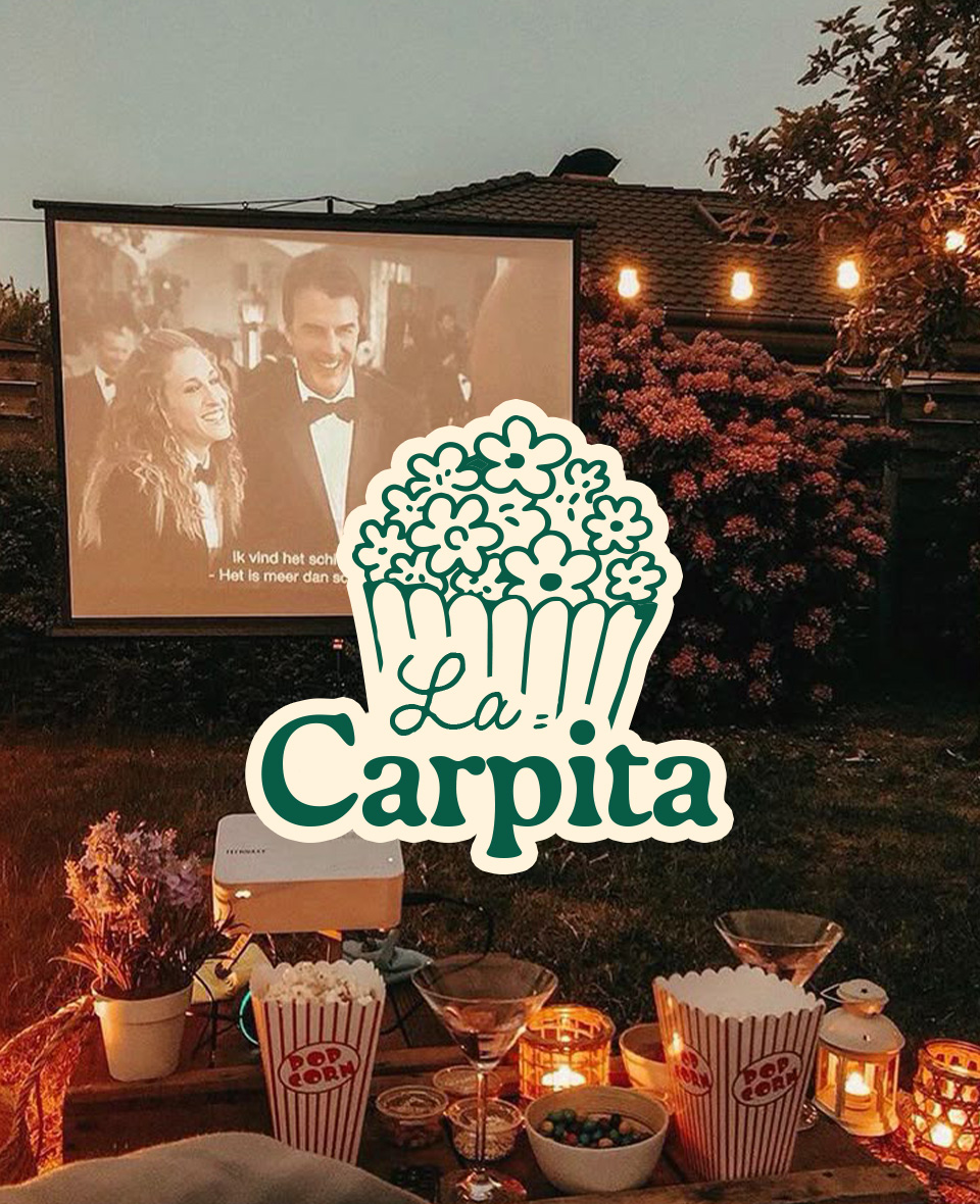 Graphic of a close up of a website depicting an Our Projects page with sample project names and dates.