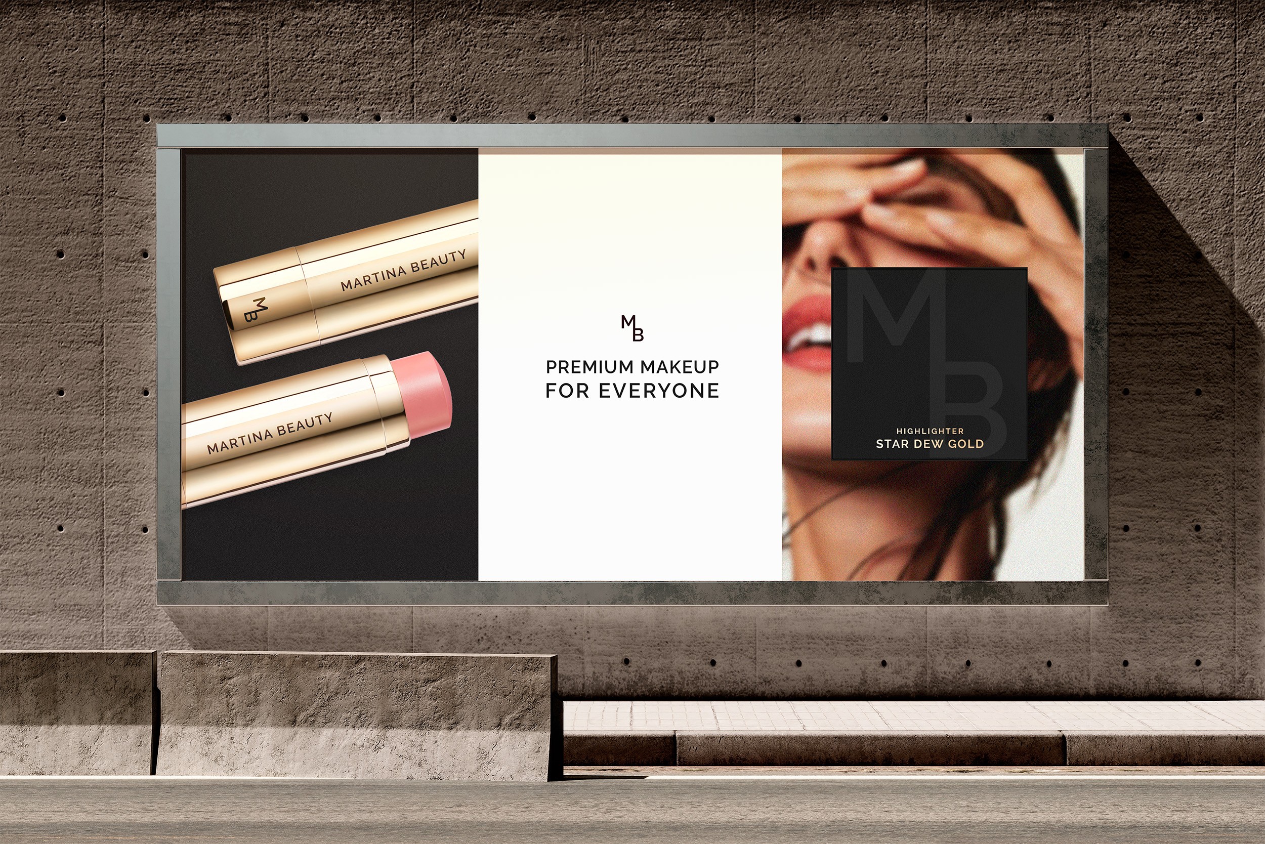 Anders brand wordmark in white placed on top of an image of a modern interior design.